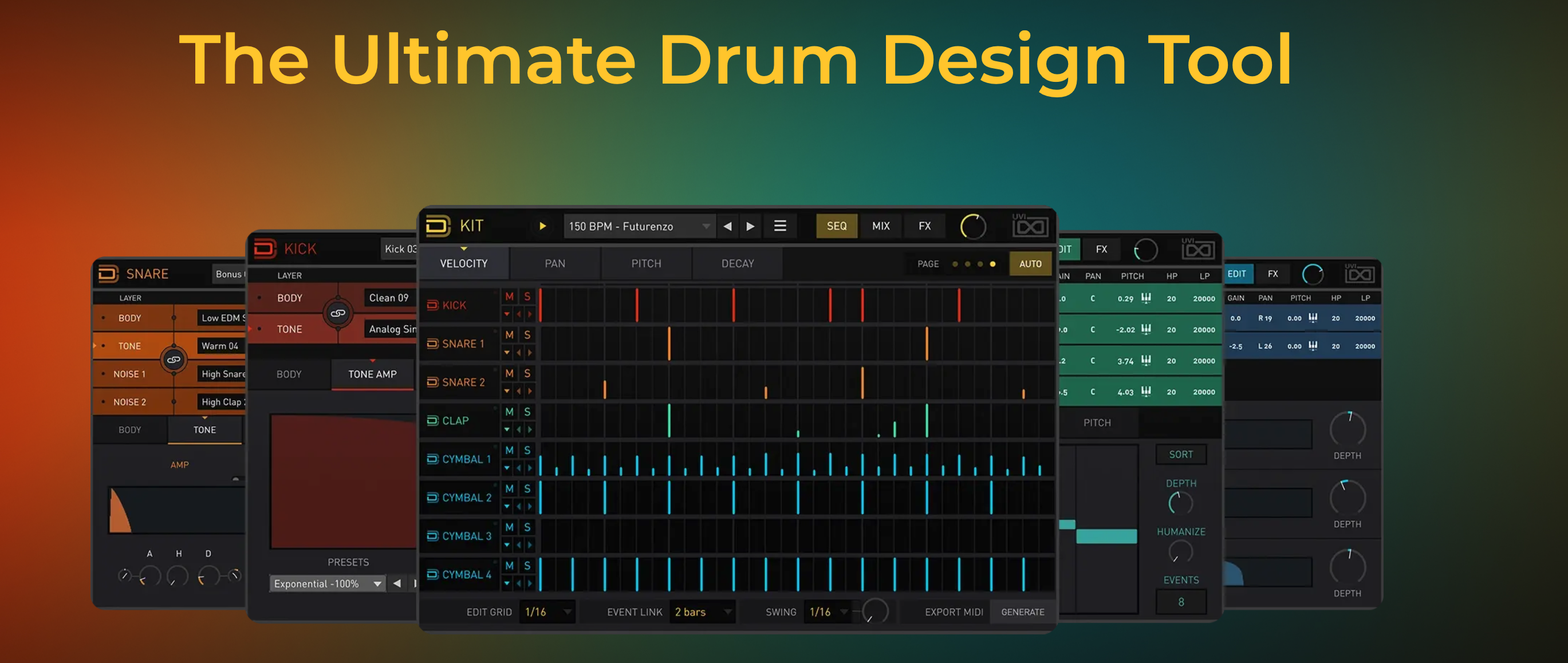 UVI DRUM DESIGNER
